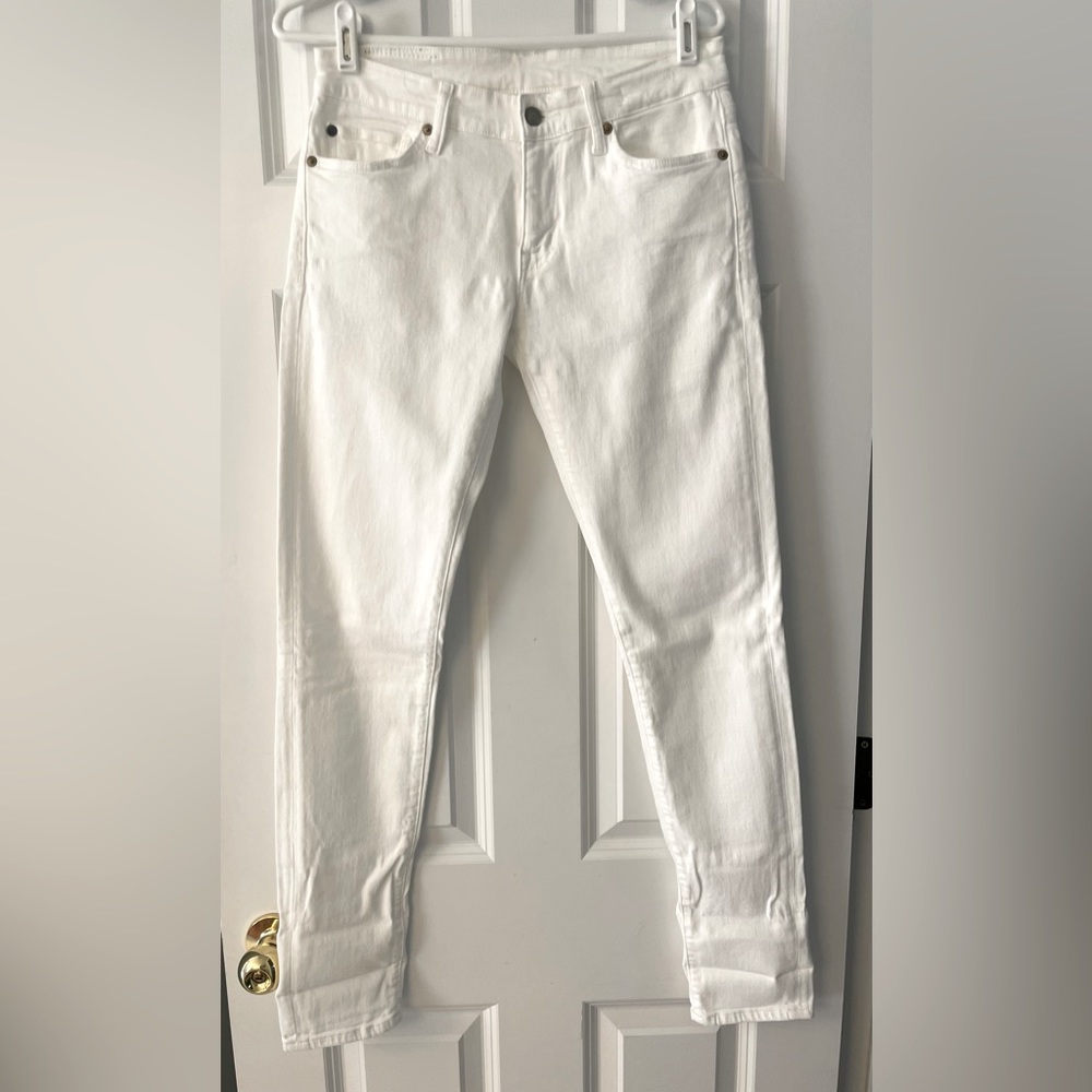 Ralph Lauren white denim pants
